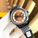 Replica Omega De Ville Hour Vision Brown Dial Watches 41MM